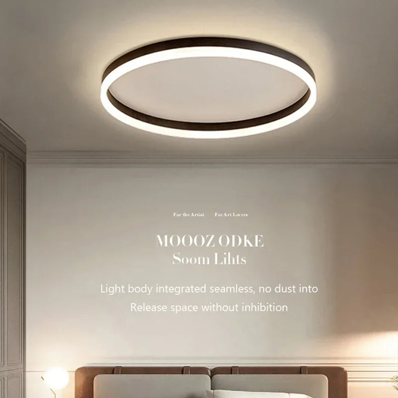 Modern LED Ceiling Lights Simple Round Ceiling Lamps Chandelier Living Dining Room Bedroom Corridor Home Indoor Nordic Lighting